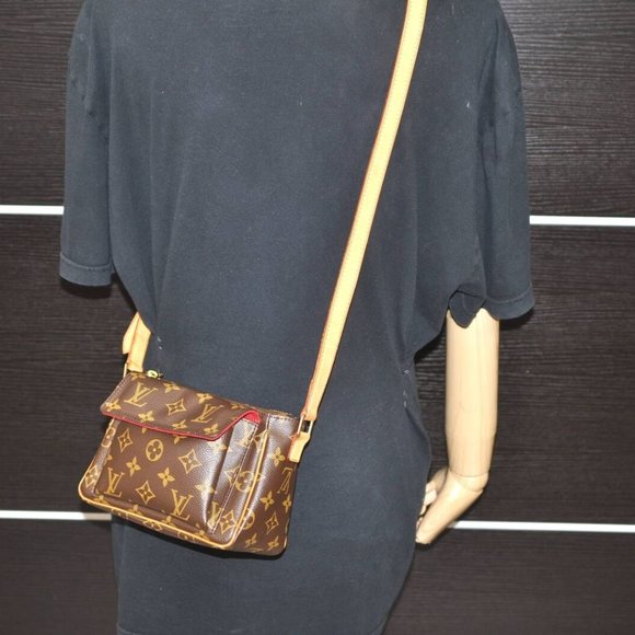 Viva Cite PM Monogram Canvas Shoulder Cross Body Bag - Picture 11 of 11